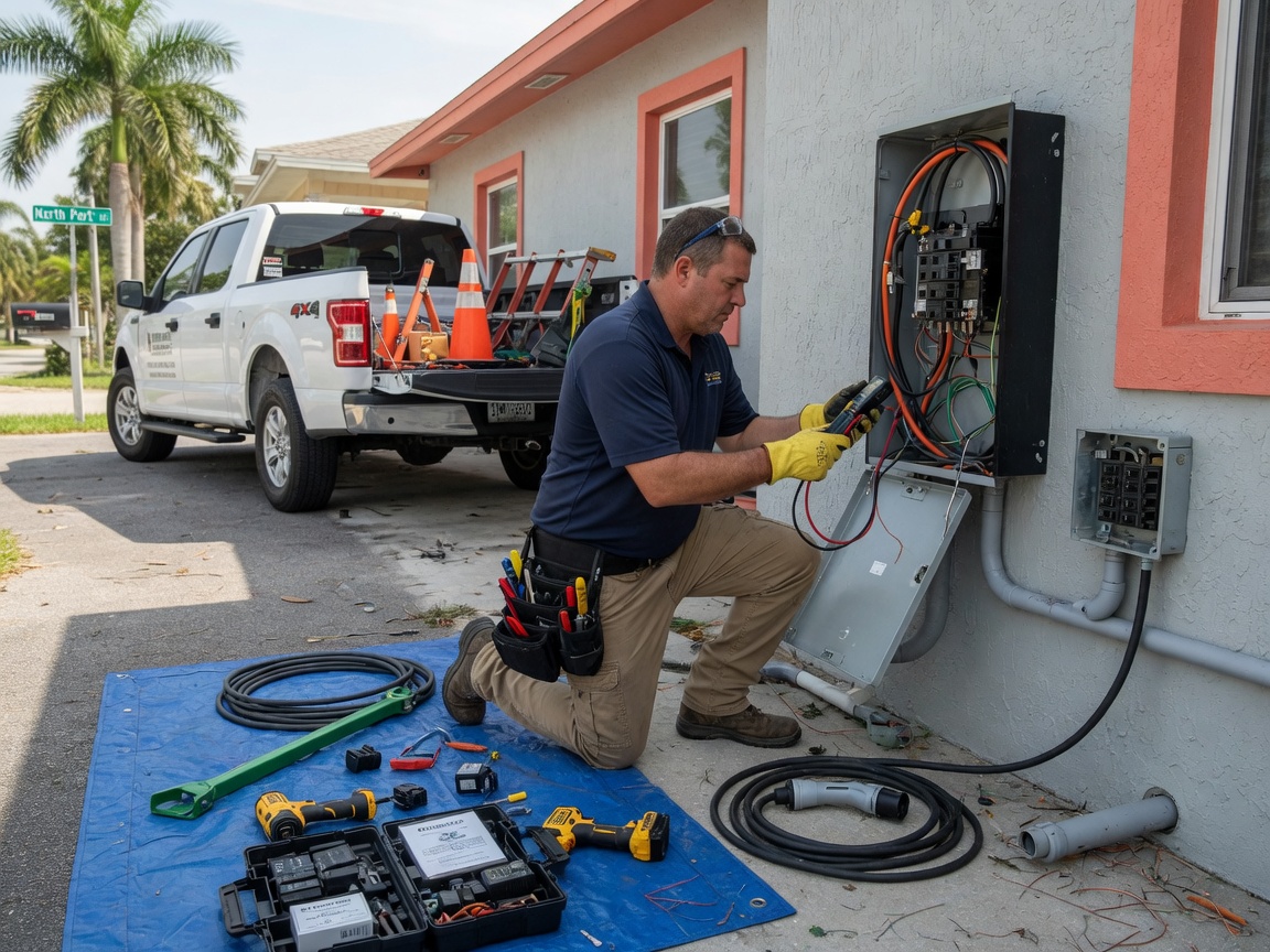 EV Charger Repair and Installation in North Port, FL